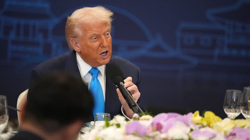 President Donald Trump offered new details about his upcoming meeting with Chinese President Xi Jinping on Wednesday, saying he expected the meeting to last several hours.
Trump made the comments during a diplomatic dinner hosted by South Korean President Lee Jae‑myung on Wednesday. Trump was caught on a hot mic as he sat down for the meal, saying his meeting with Xi on Thursday morning would last ‘three to four hours.’
‘We’re going to have something that’s going to be very, very satisfactory to China and to us. I think we’re gonna have a — I think it’s going to be a very good meeting. I look forward to it tomorrow morning when we meet,’ Trump said.
During his formal remarks, Trump also said he was confident that South Korea’s conflict with North Korean dictator Kim Jong Un would ‘work out very well.’
‘You have a neighbor that hasn’t been as nice as they could be, and I think they will be. I know Kim Jong Un very well, and I think things will work out very well,’ he said.
Trump said earlier this week that he would be open to meeting with Kim during his time in South Korea. Trump is entering the final leg of his five-day Asia trip on Wednesday, having already visited Japan earlier this week.
‘I’d love to meet with him if he’d like to meet. I got along great with Kim Jong Un. I liked him, he liked me,’ Trump said during a gaggle on Air Force One on Monday.
Trump met with Kim multiple times during his first term, becoming the first U.S. president to set foot in North Korea. No meeting has been announced for this week, however.
Trump’s talks with his South Korean counterpart come as the two countries move closer to completing a new trade agreement.
Henry Haggard, former minister counselor for political affairs at the U.S. Embassy in Seoul, told Fox News Digital, ‘Trump’s main objective in meeting Lee Jae-myung is to secure a trade deal and, along with that, $350 billion in investments in the United States.’
‘He will also seek to push Lee to commit to a stronger stance against China, and to increase defense spending. Lee will seek to charm Trump, as the key to keeping the bilateral relationship on track is for Lee to have a stronger relationship with Trump.’
Lee is head of a left-leaning government that has so far shown reluctance to enhance South Korea’s partnership with the U.S. for fear of provoking Chinese backlash.
<i>Fox News’ Efrat Lachter contributed to this report.</i>
This post appeared first on FOX NEWS Trump reveals Xi Jinping meeting timeline while discussing Kim Jong Un relations in South Korea